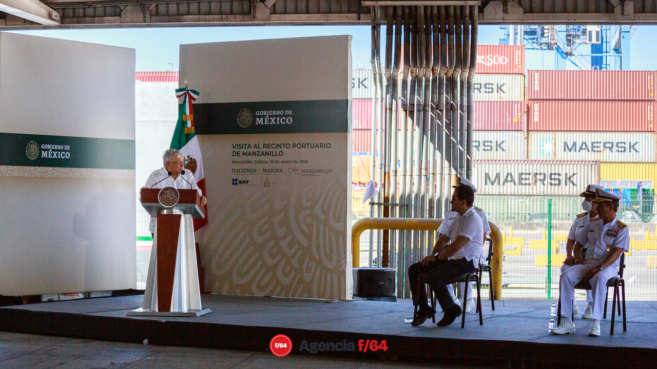 El Ejecutivo Federal da a conocer el Plan Integral para puerto de Manzanillo.