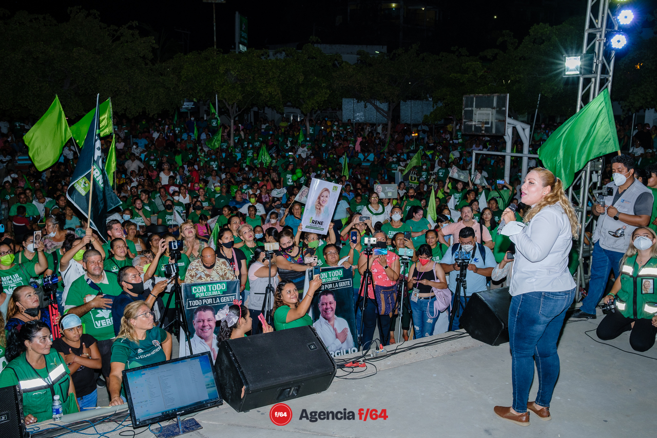 Irene Herrera, candidata a la alcaldía del Manzanillo.