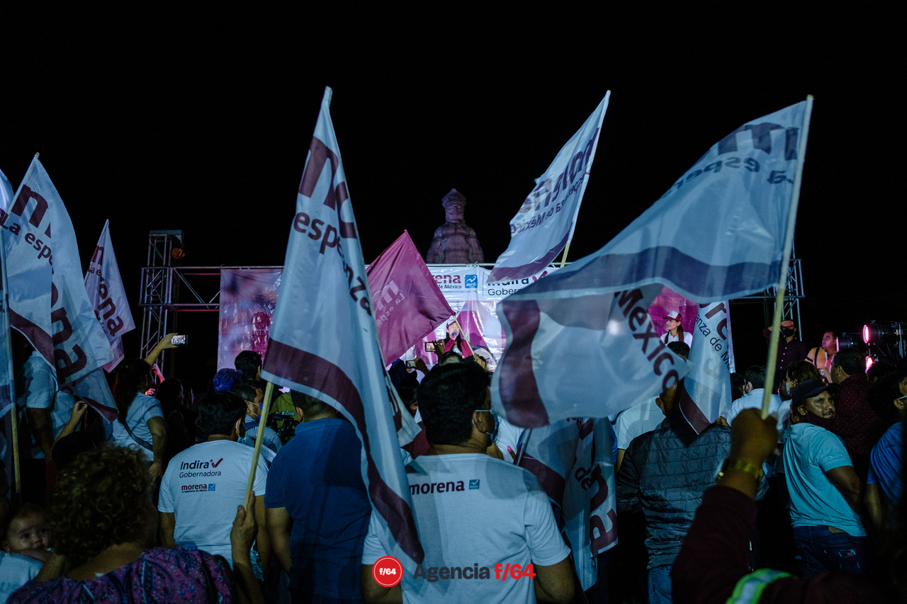 Indira Vizcaíno se perfila para ganar la elección a gobernadora con el 32.92% de los votos contra el 27.52% de la segunda posición. Por primera ocasión el Estado de Colima no será gobernado por el Partido Revolucionario Institucional.