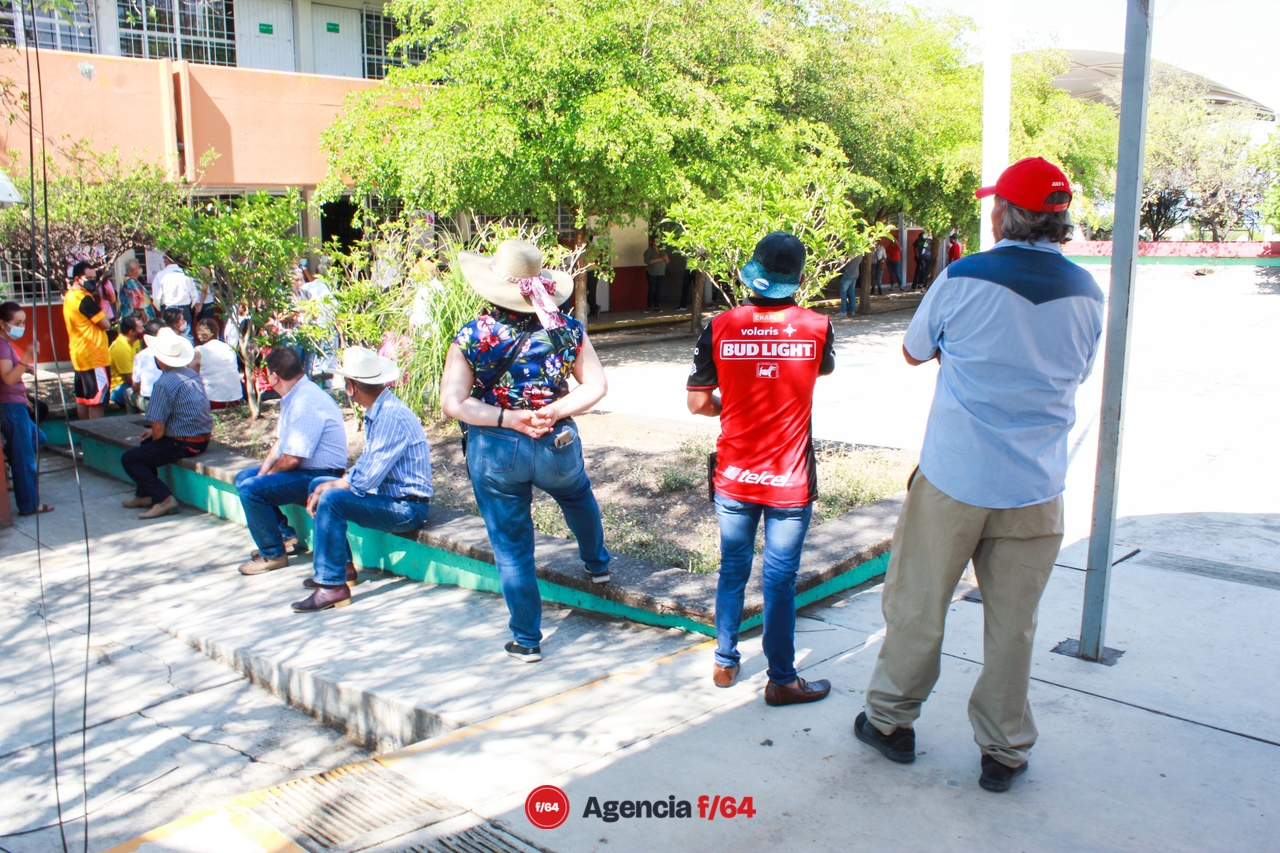 Voto en el municipio de Cuauhtémoc.
Foto de Jonathan Villa.