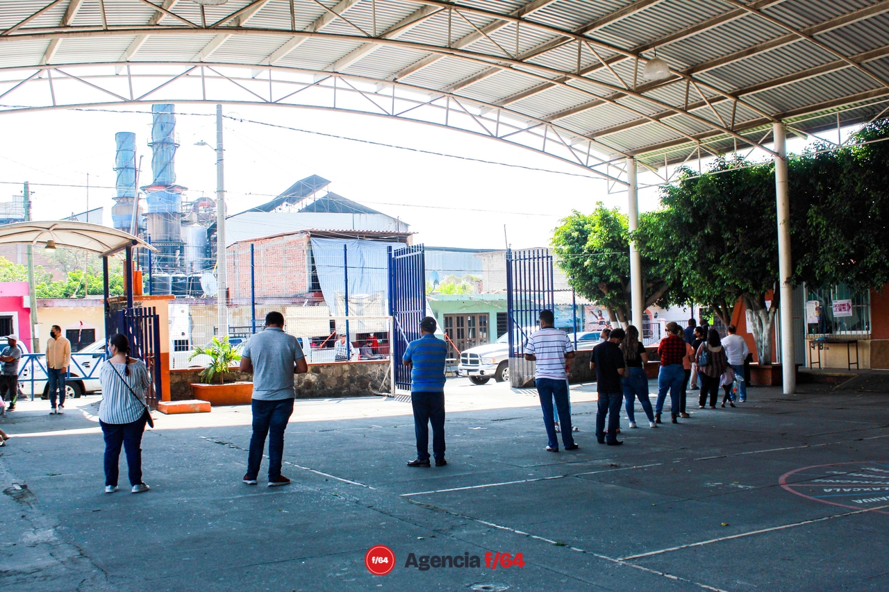 Voto en el municipio de Cuauhtémoc.
Foto de Jonathan Villa.
