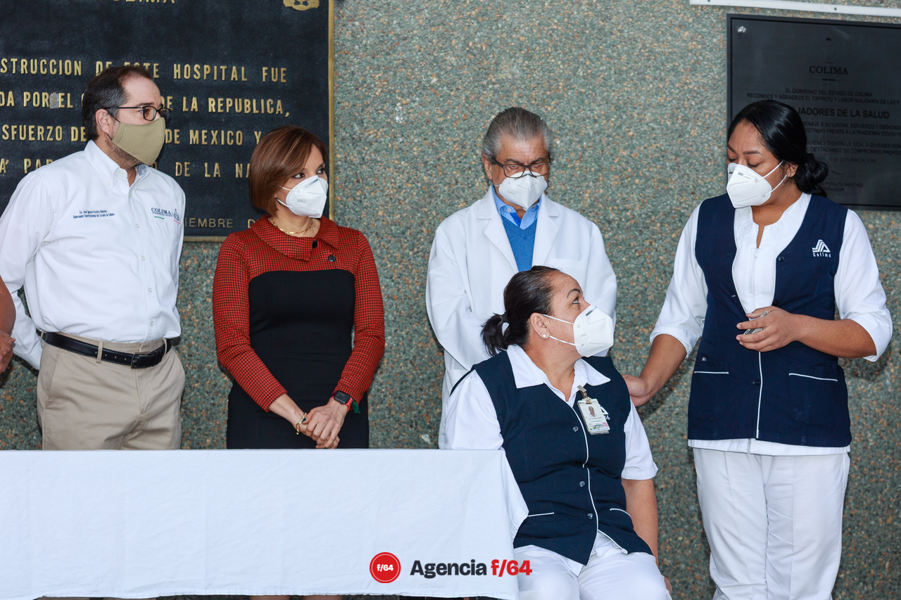 Parte del protocolo de vacunación es realizar preguntas como si se recibió la vacuna de la influenza.