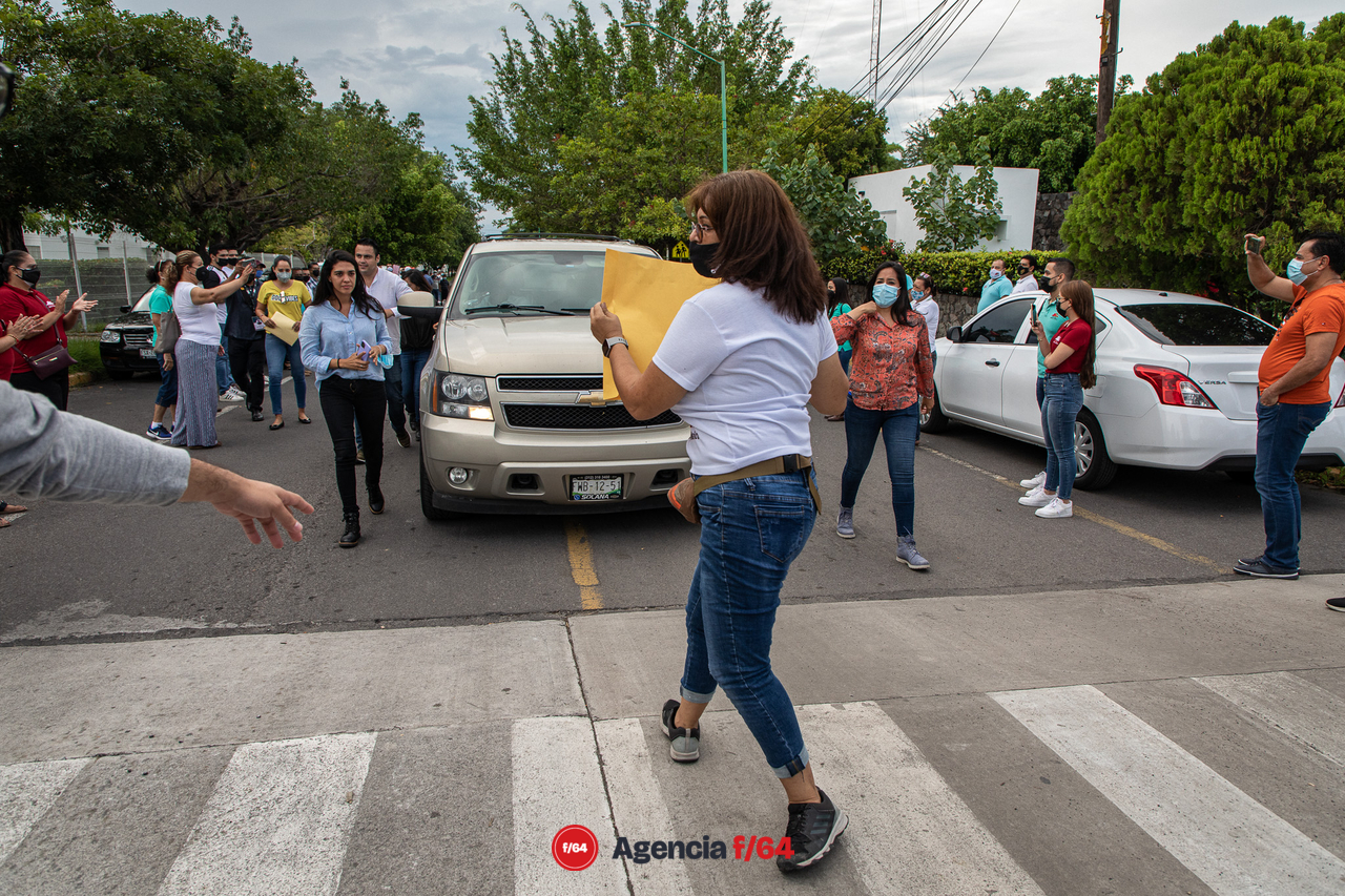 La base sindical en pie de lucha.
