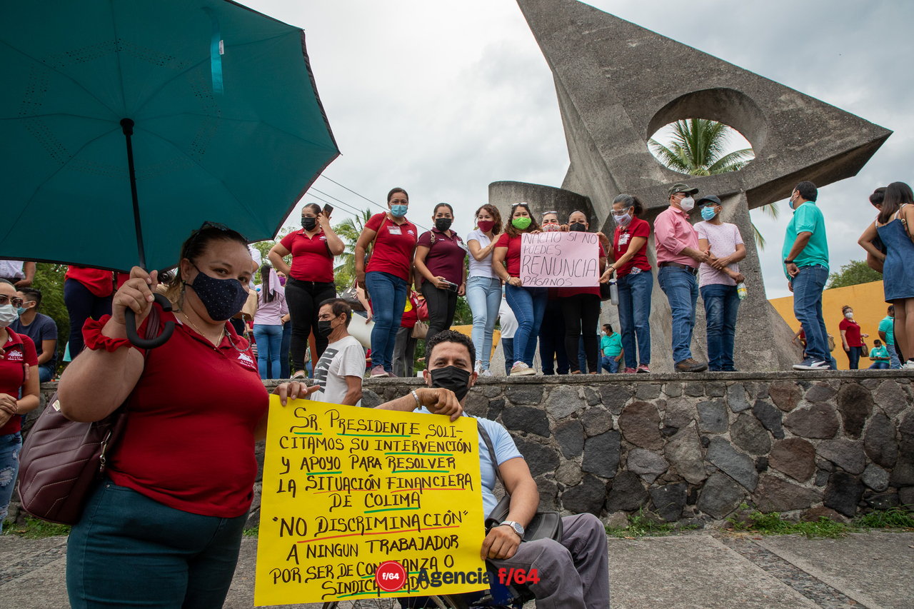 La base sindical en pie de lucha.