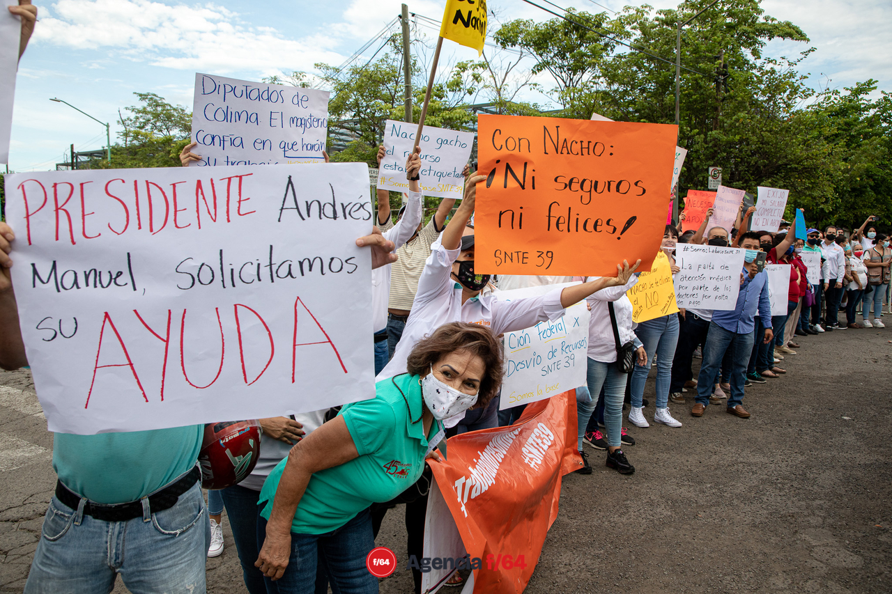 La base sindical en pie de lucha.