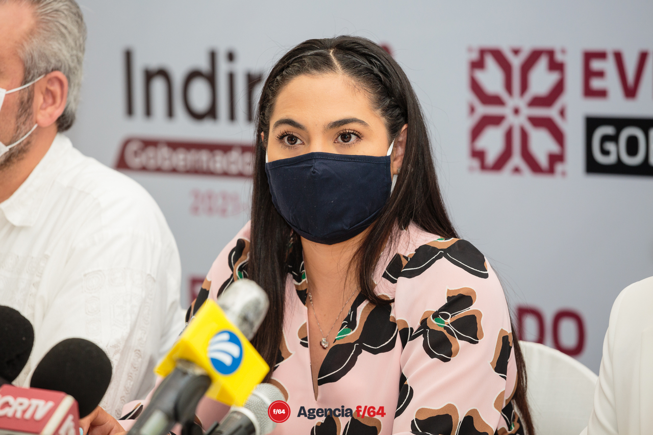 Indira Vizcaíno Silva Gobernadora electa del Estado de Colima.