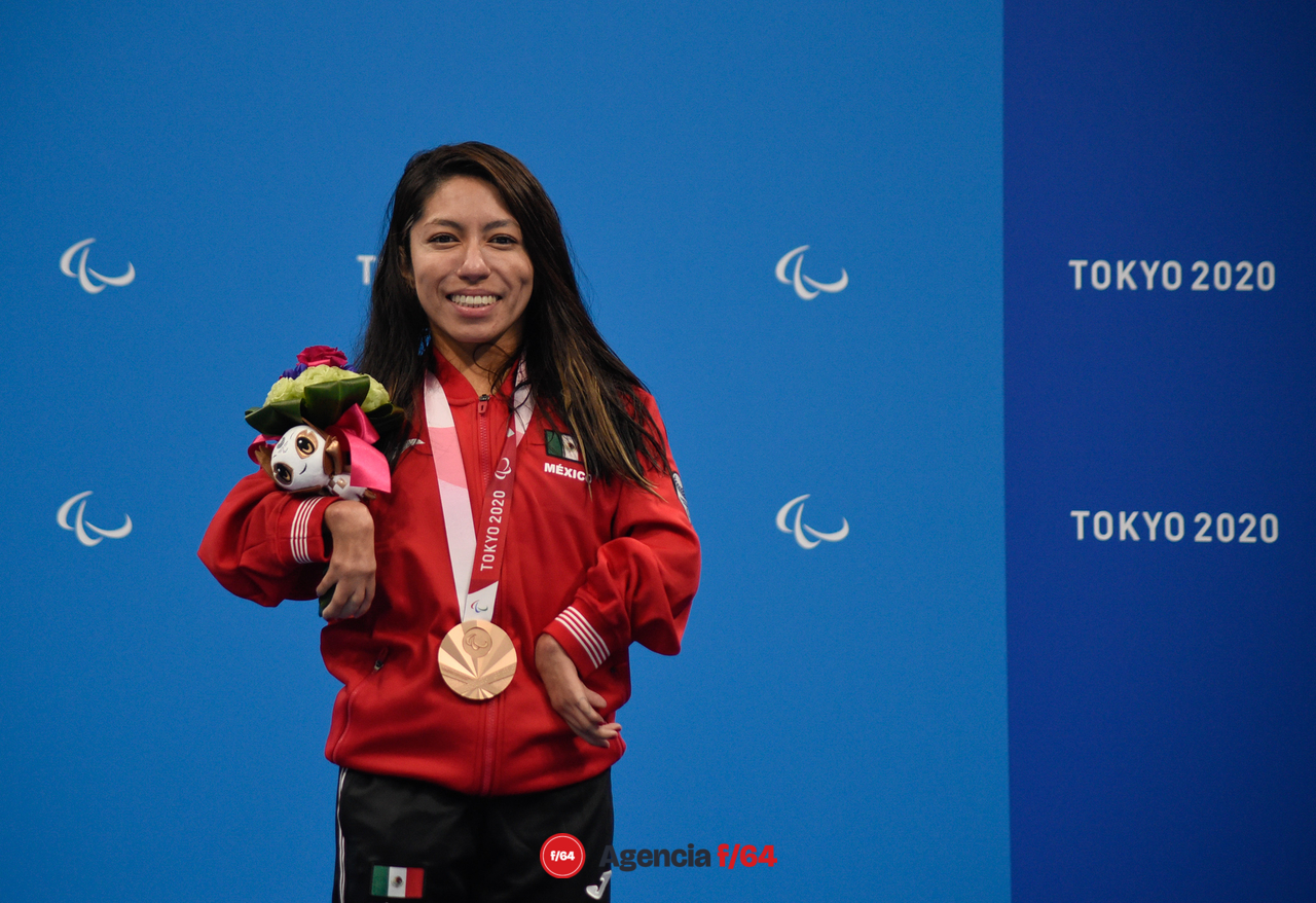 Primer medalla paralímpica para Fabiola Ramírez
