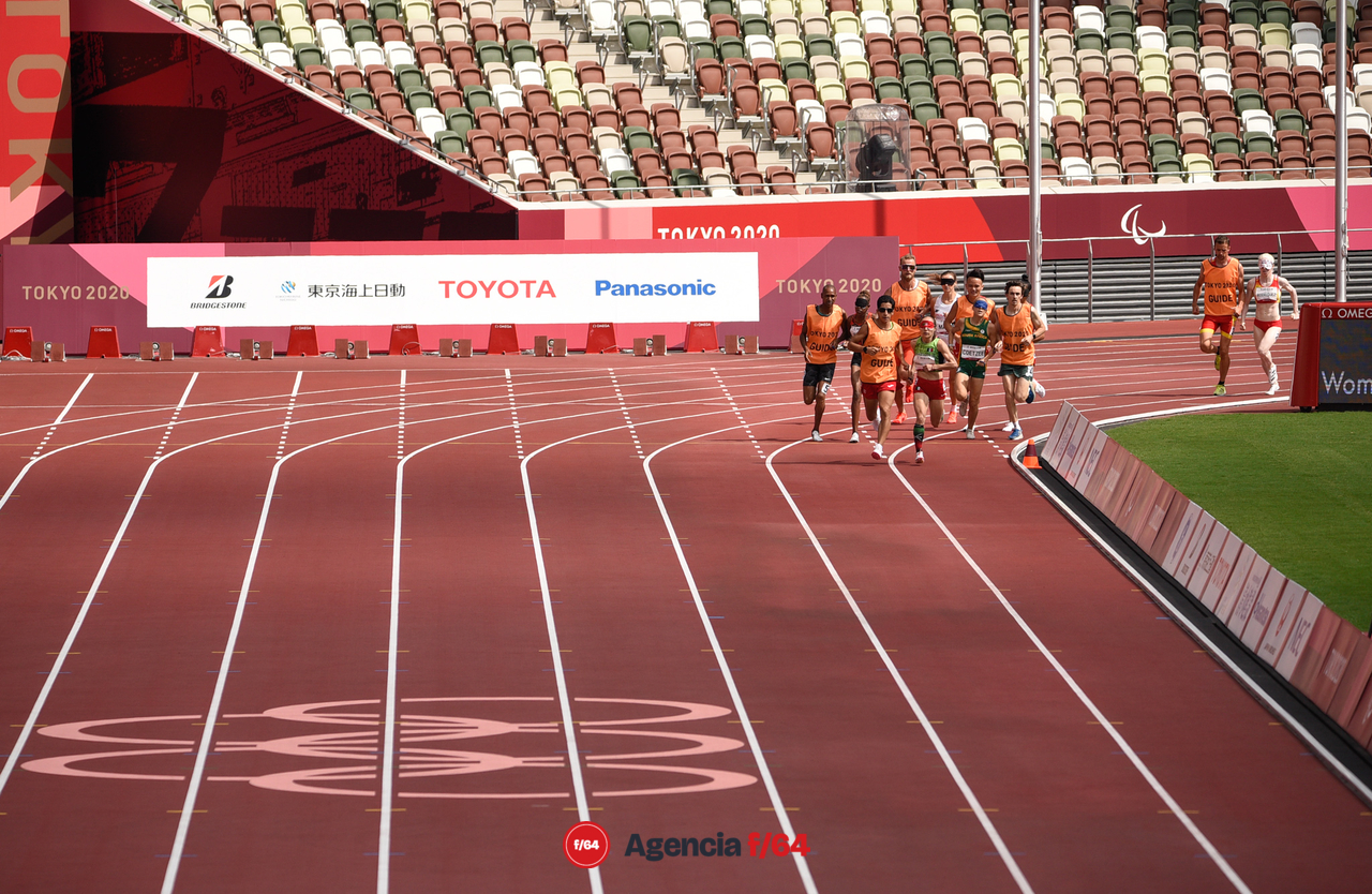 Mónica Rodríguez en 1500m clasificación T11