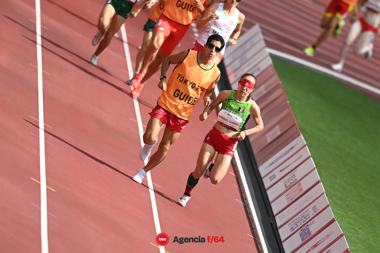 Mónica Rodríguez en 1500m clasificación T11