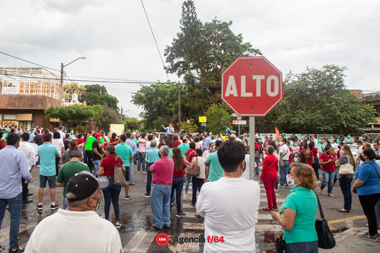 Trabajadores sindicalizados.