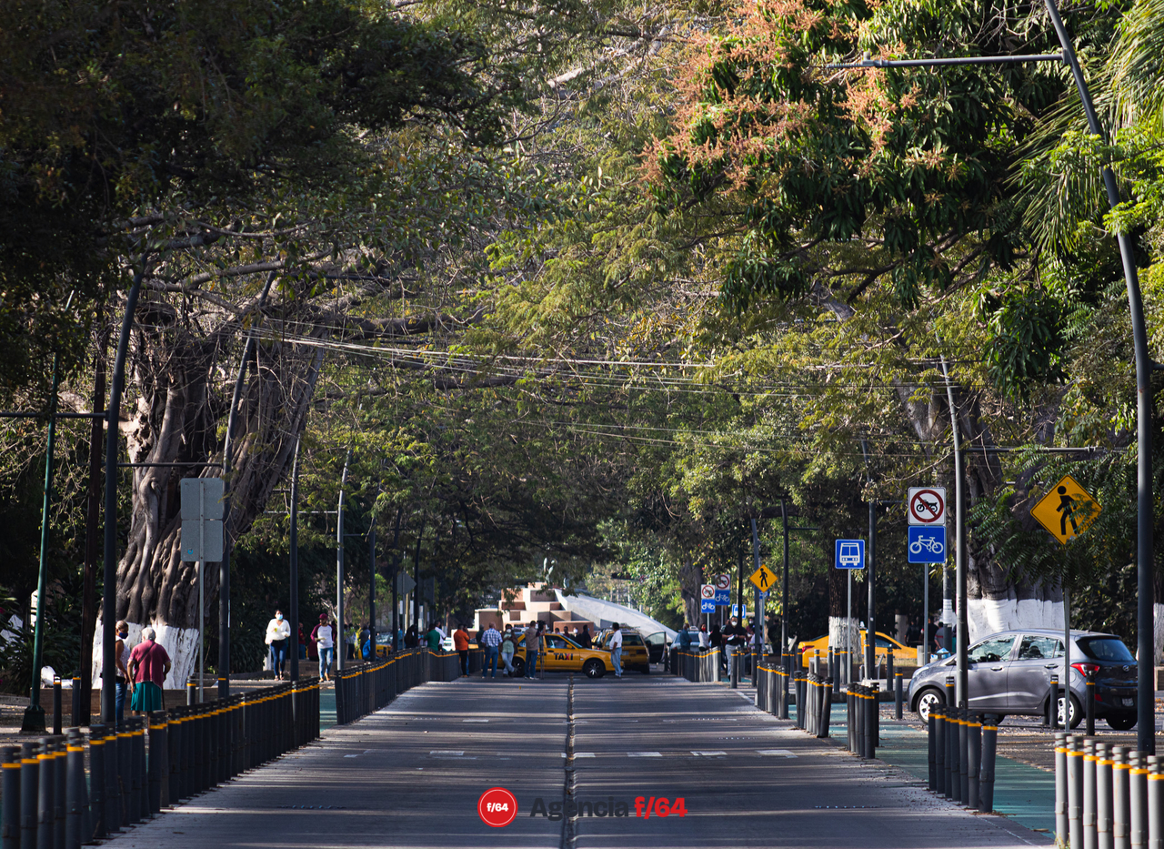 Da inicio el cierre de cruceros y avenidas. Bloque en Av. Galván, frente al Congreso Local.