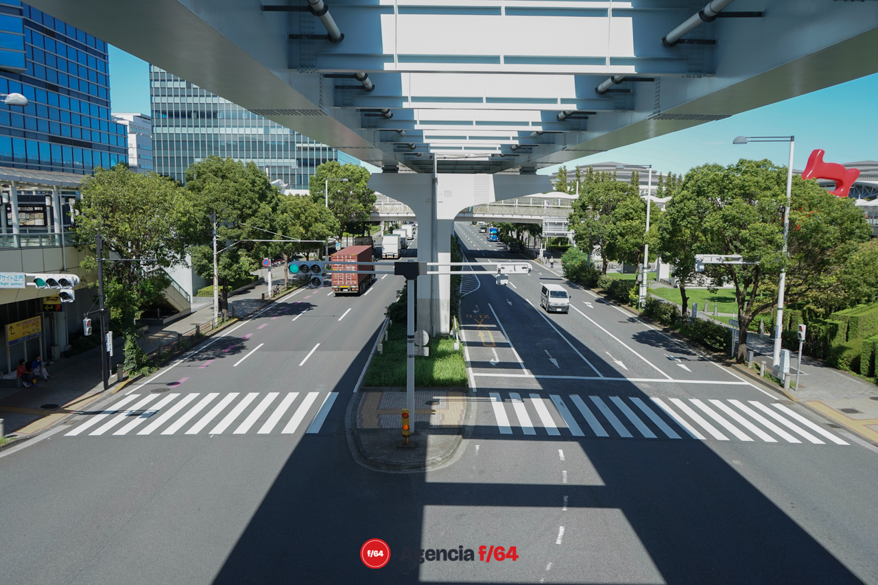 Vialidad en calles de Tokyo
