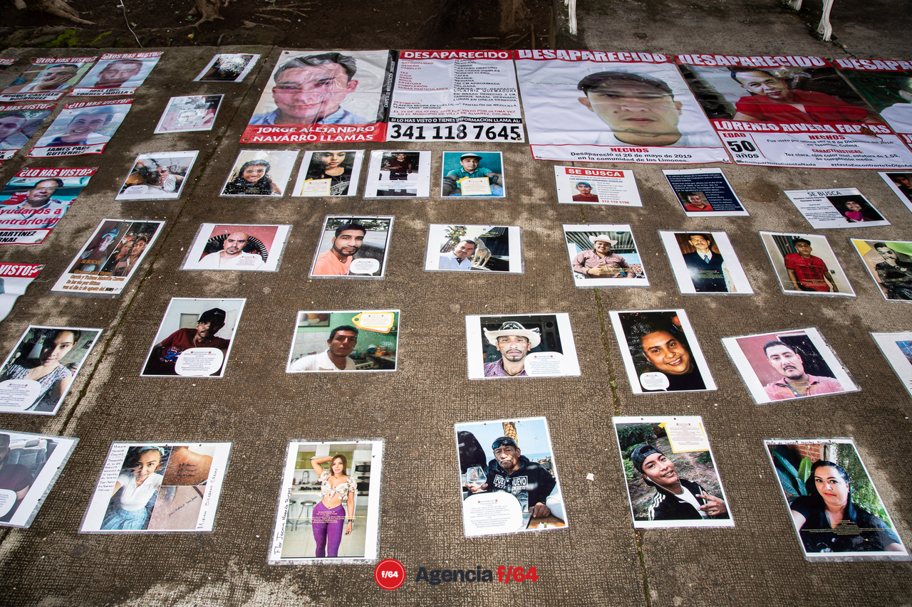 Fotografías de personas desaparecidas.