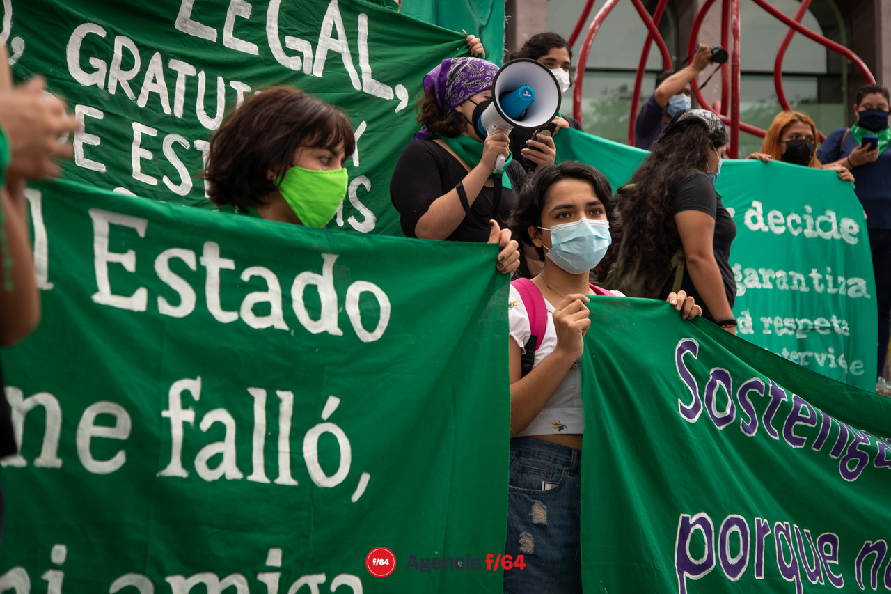 Acción global por el derecho al aborto en Colima.