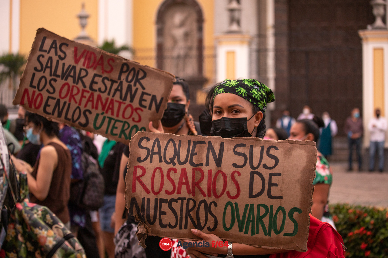 Acción global por el derecho al aborto en Colima.