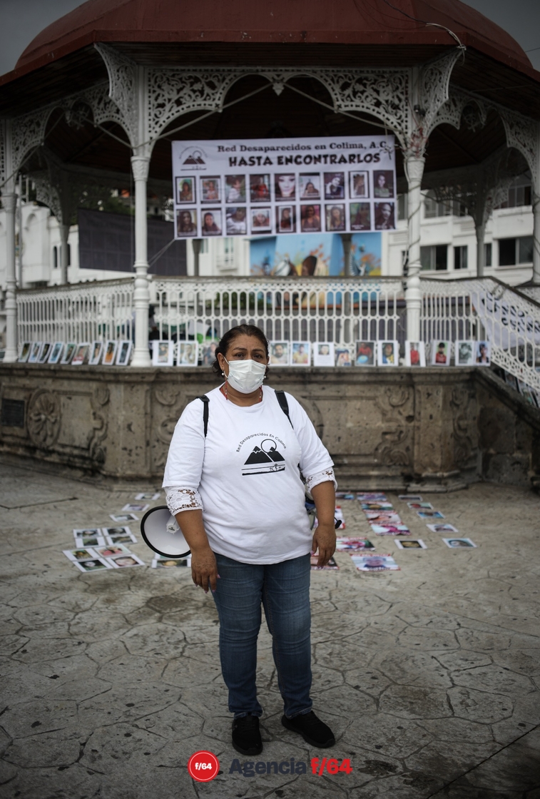 Carmen Sepulveda, Presidenta de la Red Desaparecidos en Colima, A.C. 
Puerto de Manzanillo, Colima. 