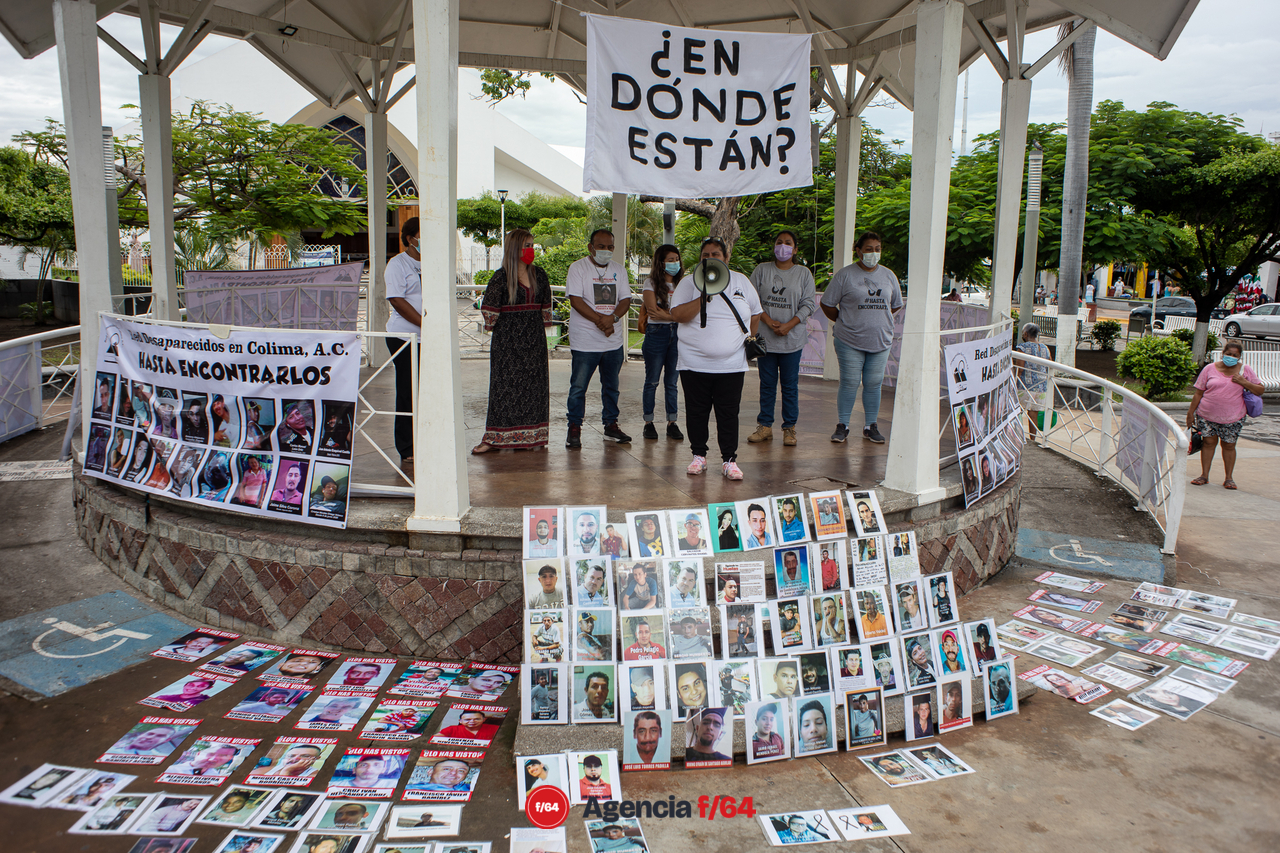 Segundo día de actividades por parte del Colectivo Red Desaparecidos en Colima. Municipio de Tecomán.