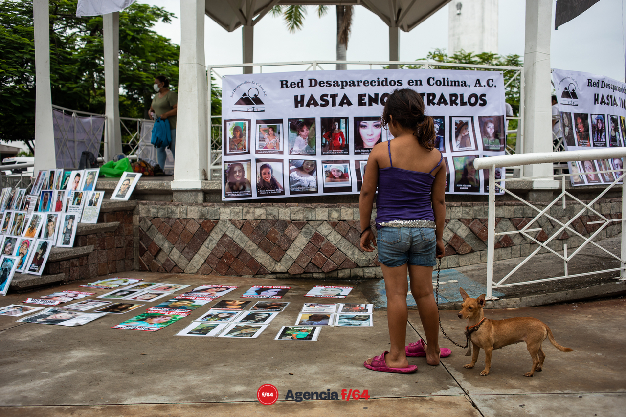 Segundo día de actividades por parte del Colectivo Red Desaparecidos en Colima. Municipio de Tecomán.