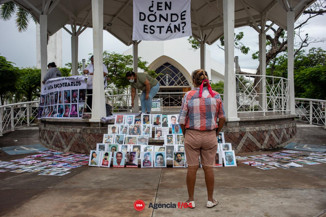 Segundo día de actividades por parte del Colectivo Red Desaparecidos en Colima. Municipio de Tecomán.