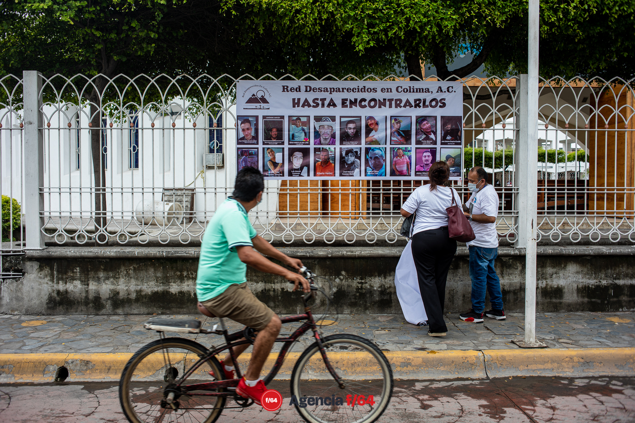 Segundo día de actividades por parte del Colectivo Red Desaparecidos en Colima. Municipio de Tecomán.