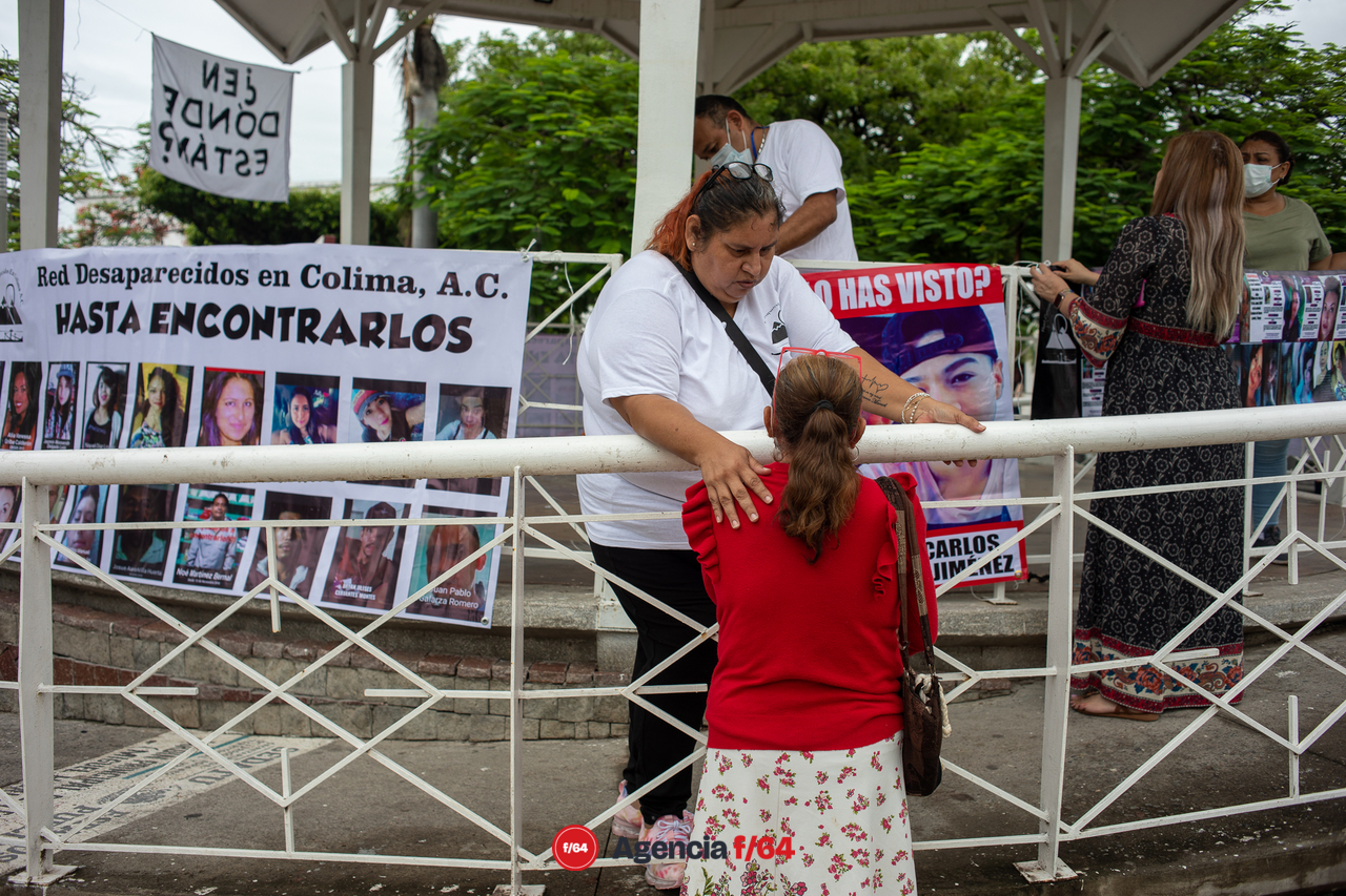 Segundo día de actividades por parte del Colectivo Red Desaparecidos en Colima. Municipio de Tecomán.