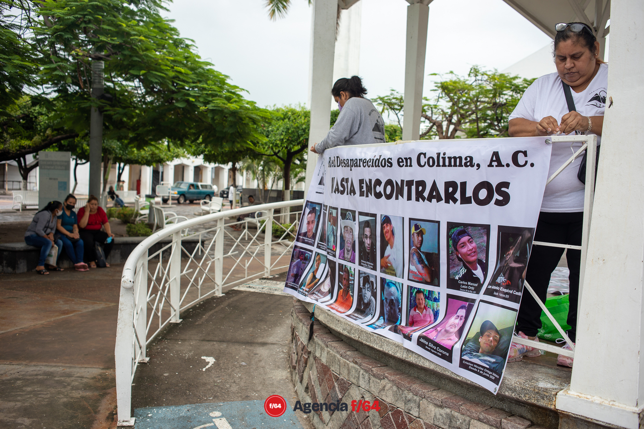 Segundo día de actividades por parte del Colectivo Red Desaparecidos en Colima. Municipio de Tecomán.