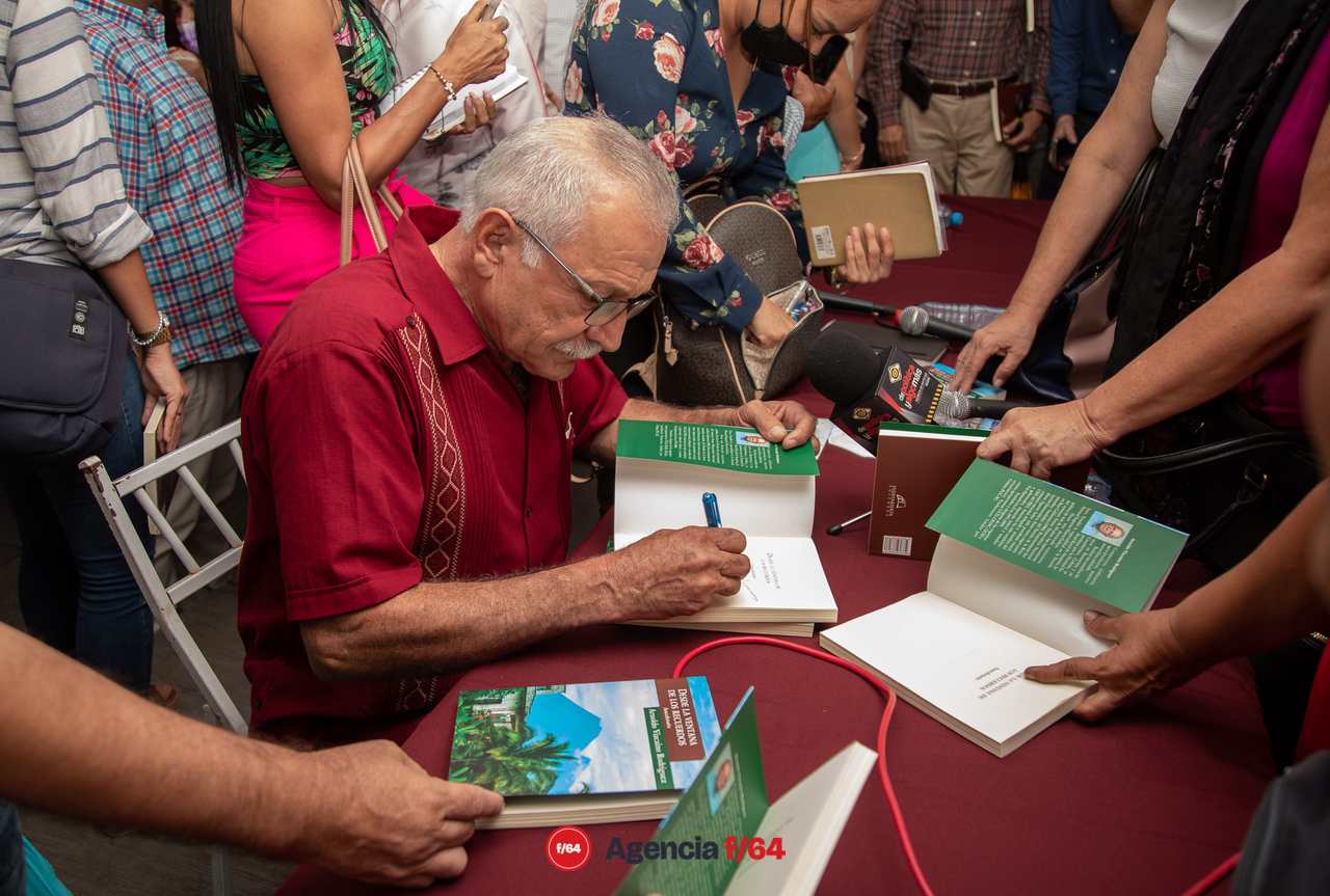 Firma de autógrafos.