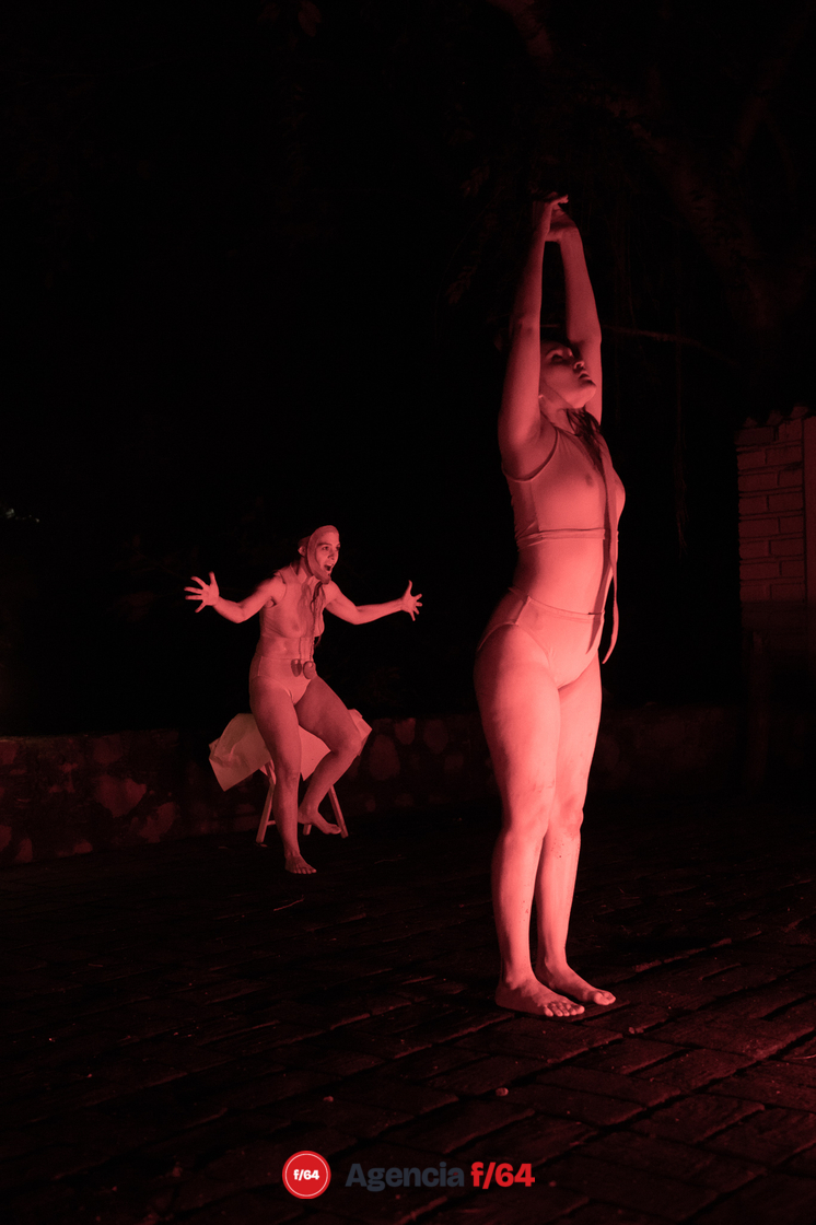 Karen Vicente y Maritza Espinoza, ejecutantes.