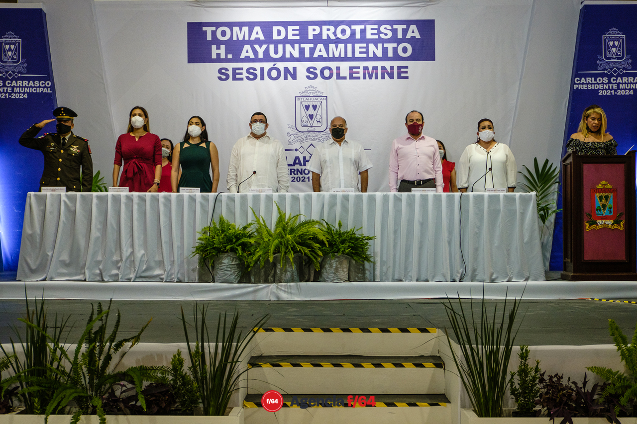 Toma de Protesta del Alcalde reelecto Carlos Carrasco de Ixtlahuacán 
