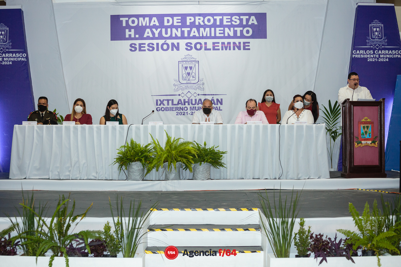 Toma de Protesta del Alcalde reelecto Carlos Carrasco de Ixtlahuacán 
