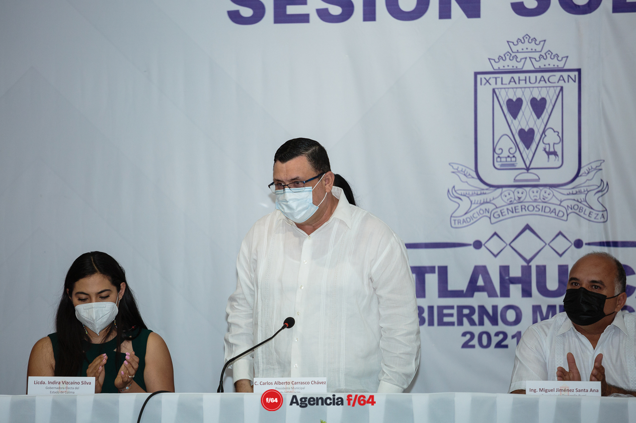 Toma de Protesta del Alcalde reelecto Carlos Carrasco de Ixtlahuacán 