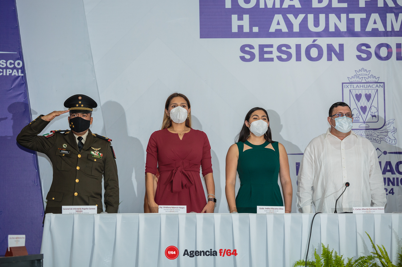 Toma de Protesta del Alcalde reelecto Carlos Carrasco de Ixtlahuacán 