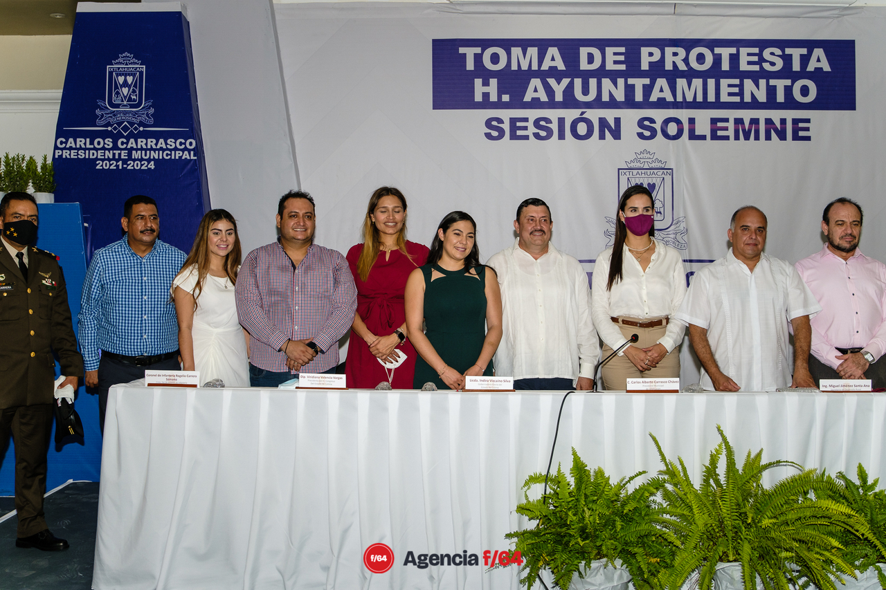Toma de Protesta del Alcalde reelecto Carlos Carrasco de Ixtlahuacán 
