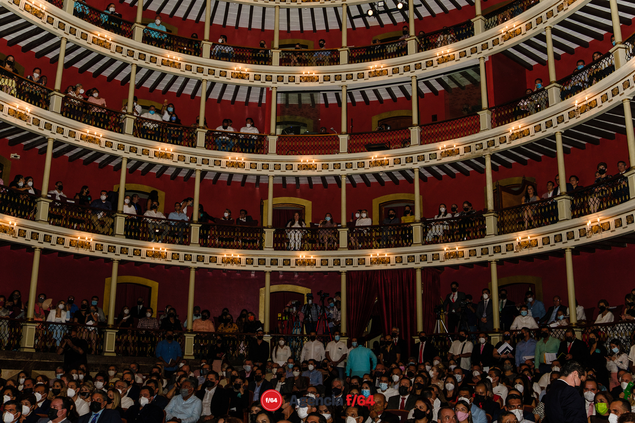 Toma de protesta de Margarita Moreno.