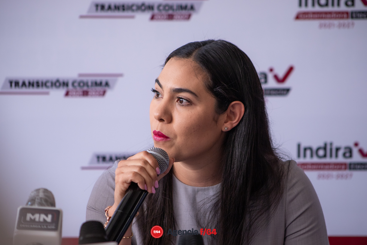Gobernadora electa del Estado de Colima, Indira Vizcaíno Silva.