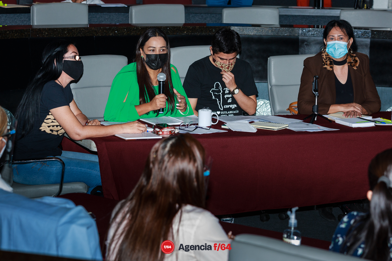 La bancada de MORENA emite su posicionamiento ante la negativa de Rosa Evelia Pérez Valdivia para presentarse ante ellos.