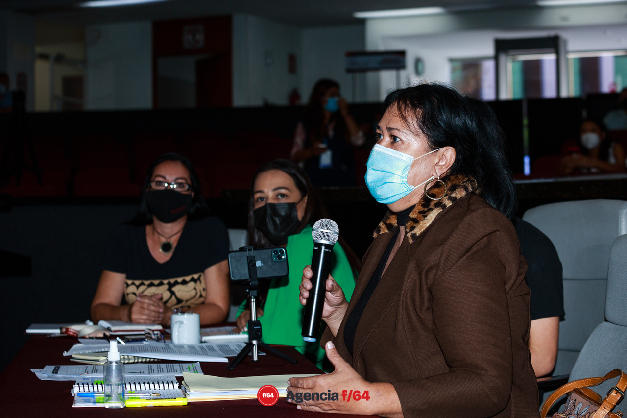 La diputada Arceli García Muro de MORENA.