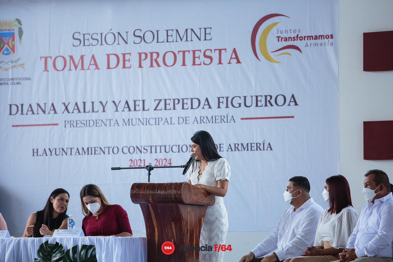 Toma de protesta de Diana Zepeda
