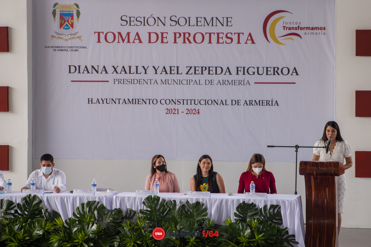 Toma de protesta de Diana Zepeda.