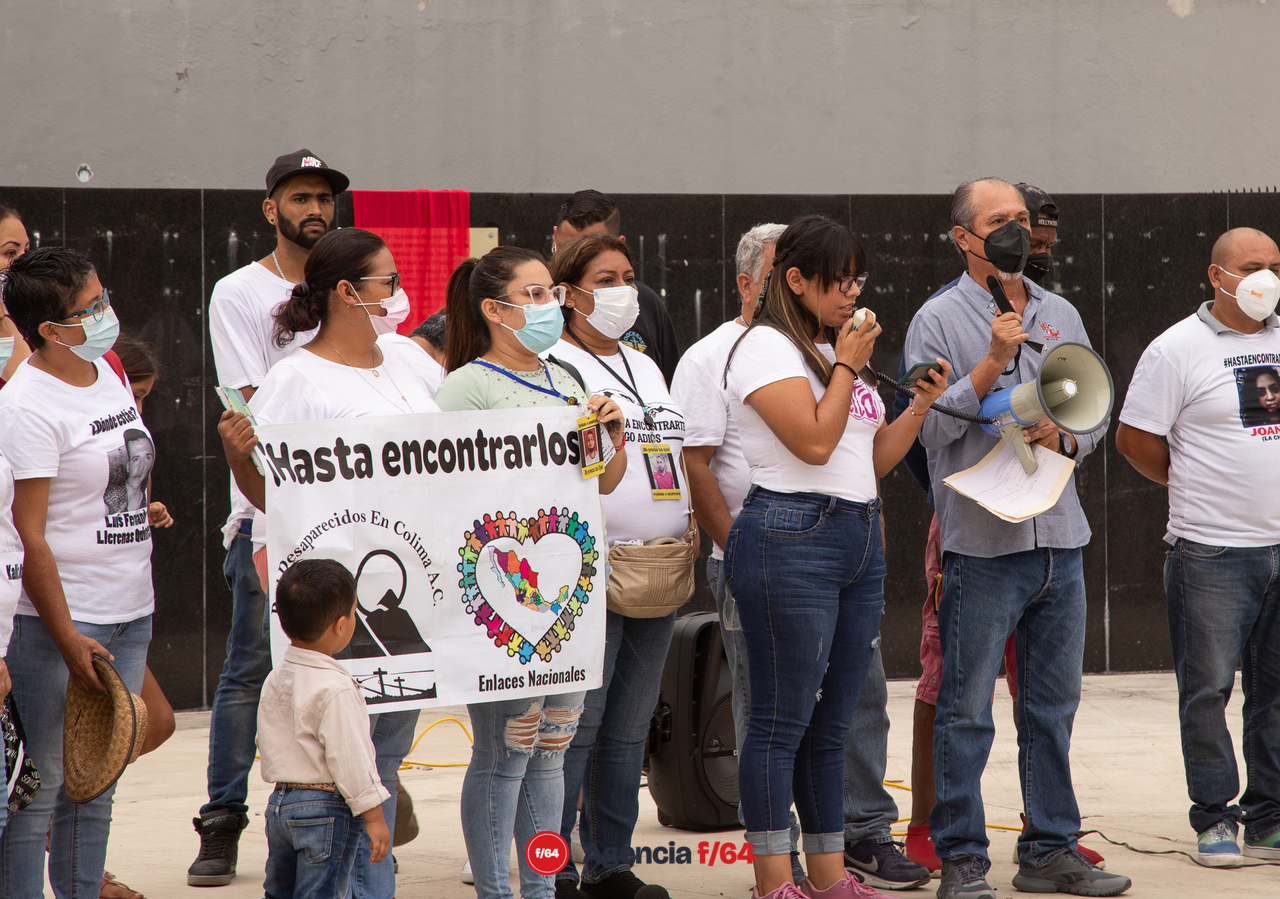 Lectura del posicionamiento por parte de la Red de Desaparecidos en Colima A. C.