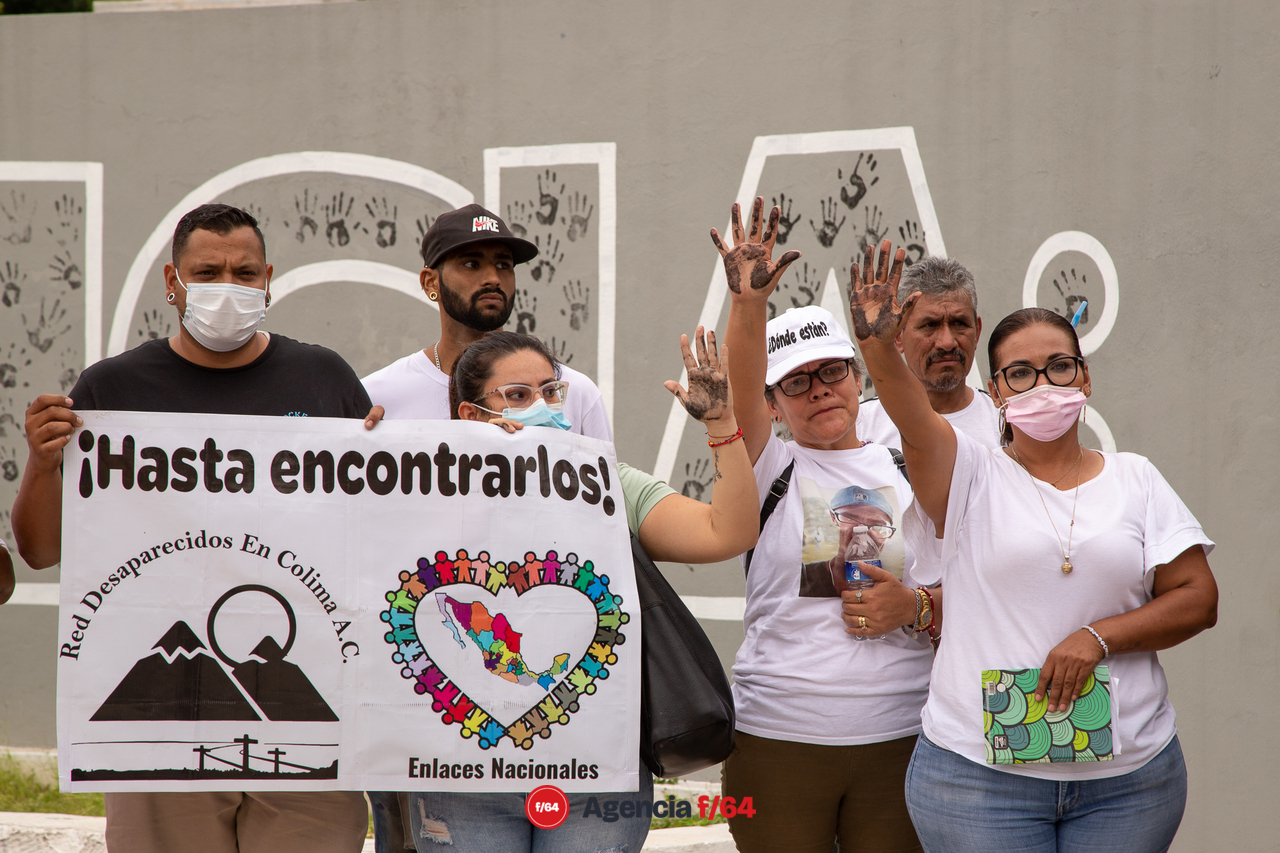 Integrantes de la Red de Desaparecidos en Colima A.C.