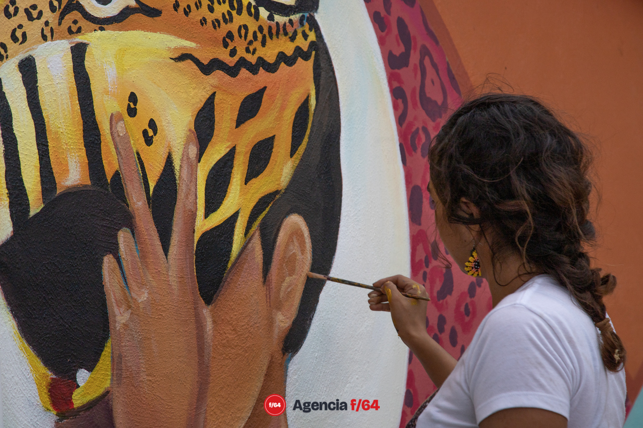 Muralismo
América Sepúlveda, artista visual.