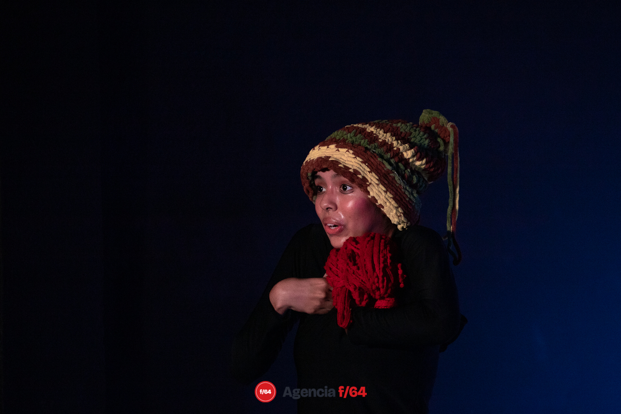 Ana Fletes, actriz.
Compañía de Teatro Caracol.