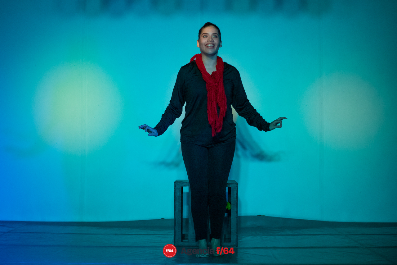 Andrea Espinosa, actriz.
Compañía de Teatro Caracol.