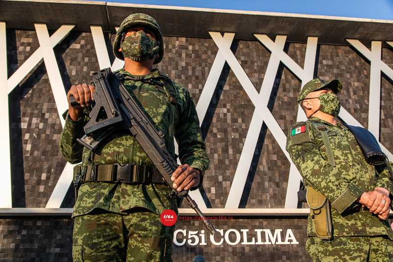 Puesta en marcha del C5i de Colima. Foto Gustavo Vilchis