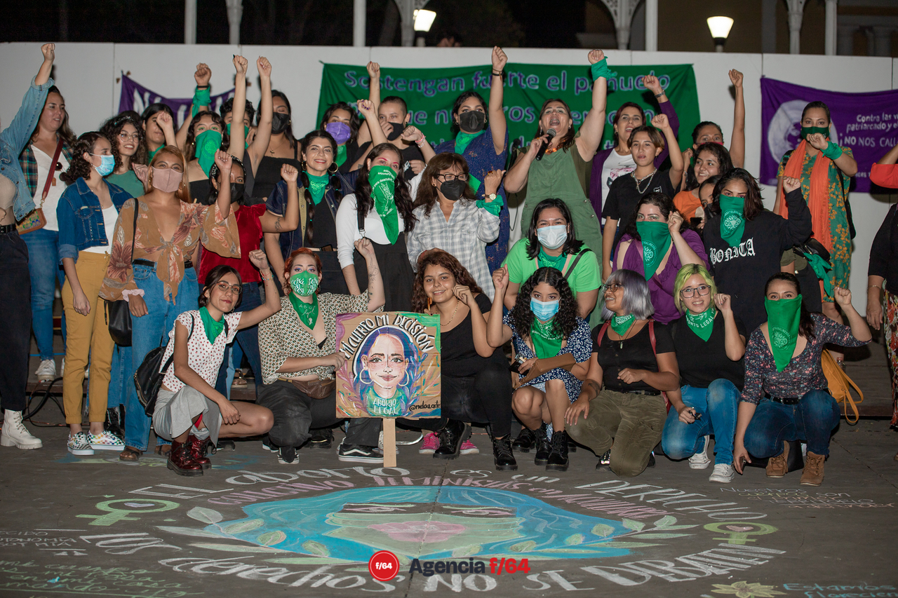Celebración "La conquista del derecho al aborto". Aquelarre Feminista.