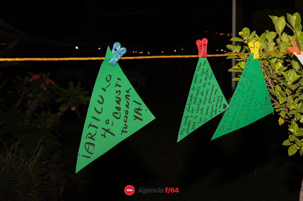 Celebración "La conquista del derecho al aborto"