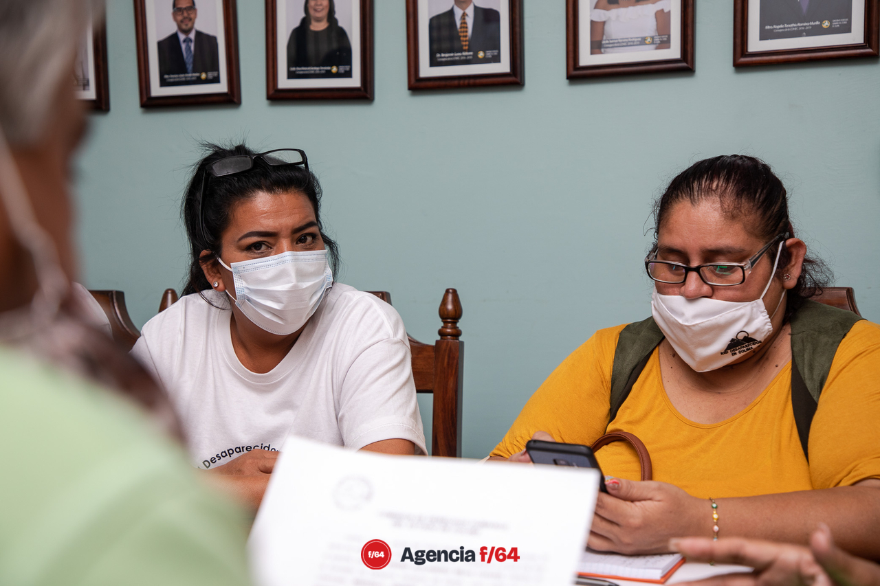 Lectura del Informe que entregó la Lic. Rosa Evelia Pérez Valdivia, Delegada para la Búsqueda de Personas Desaparecidas en Colima, al Visitador de la CDH del Estado de Colima, el Lic. Pedro Alejandro Mejía Chávez. 