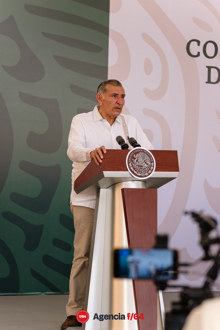 El Secretario de Gobernación, Adán Augusto López Hernández.