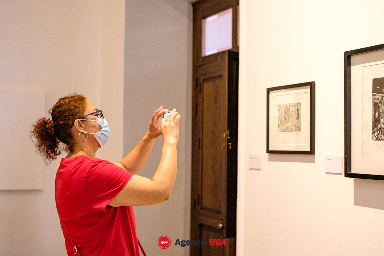 Inauguración de la exposición "La gráfica mexicana, cuatro miradas".